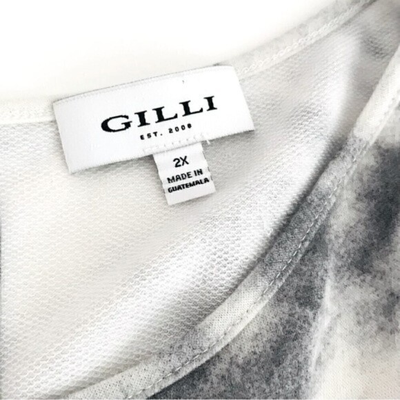 New! Gilli Tie Dye Jersey Short Sleeve Stretchy Comfy Lounging Casual Romper - Picture 13 of 16